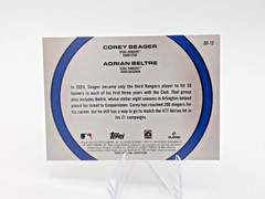 2025 Topps Series 2 – Corey Seager / Adrian Beltre #DD-10