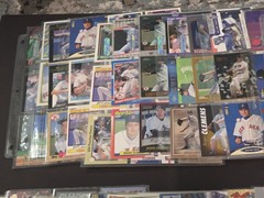 Roger Clemens Lot Of 400+ Cards Most 1986 To 1990s W/Inserts In Album Pages