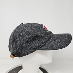 Cornell Big Red Hat Cap Strap Back Mens One Size Gray NCAA College Ahead Wool