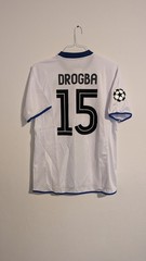 Chelsea FC Didier Drogba 2005 Away Retro Jersey Men’s XL