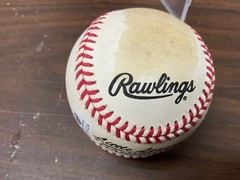 CUBS A’S BILLY WILLIAMS HOF 87 SIGNED LITTLE LEAGUE BASEBALL JSA CG 10713