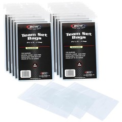 Resealable Team Set Bags – 1000 Count | Acid-Free Protection