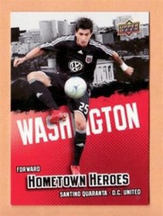 2009 Upper Deck MLS Hometown Heroes #HH18 Santino Quaranta – Flat S/H