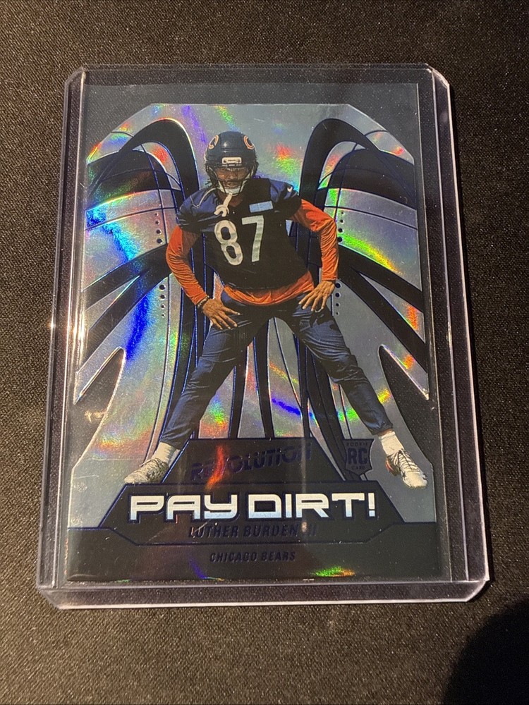 2025 Panini Revolution – Pay Dirt! Luther Burden #2 Infinite Die Cut /8 RC) FOP
