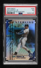 1999 Topps Finest Sterling Refractor Ken Griffey Jr #256 PSA 7 HOF 0e5c