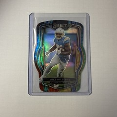 2022 Panini Select #246 Mike Williams Tie Dye Die-Cut 25/25 LAST OFF PRINT!!🔥🏈