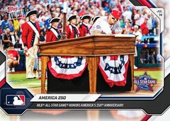 2026 Topps Now MLB #456 America 250 Mike Trout Los Angeles Angels – Presale