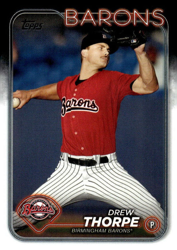 Drew Thorpe RC 2024 Topps Pro Debut #PD-87 Pre-ROOKIE MLB ID:114781