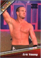 1/1 TNA Eric Young #41 Tristar New Era PURPLE Parallel Card SN 1 of 1