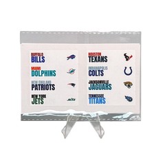 32 Custom NFL Team Labels For BCW Sports Card Dividers | LABELS ONLY