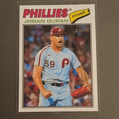 Topps 2026 Heritage Jhoan Duran SP #14 Philadelphia Phillies