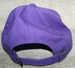 Baltimore Ravens hat cap Adult adjustable strap purple NFL FREE SHIP