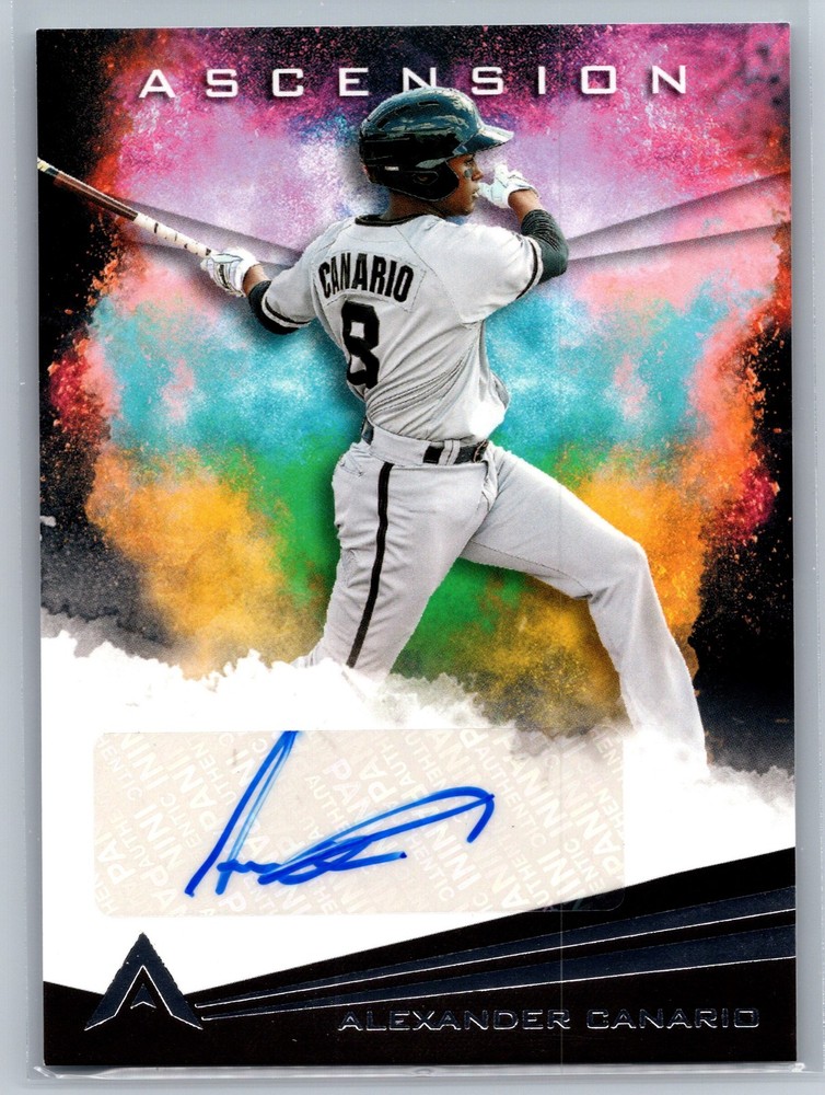 2021 Panini Chronicles Ascension Auto AA-AC Alexander Canario