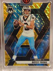 2025 Panini Mosaic Bryce Young Choice Black Gold Prizm (Card No. 86) 2/8