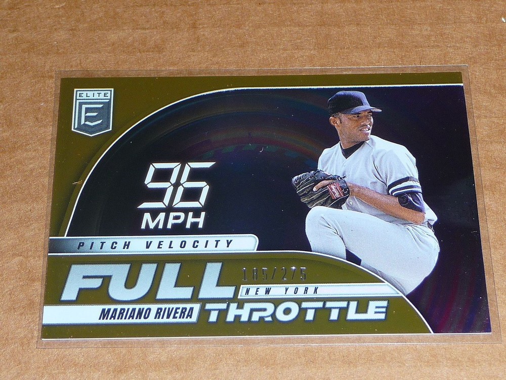 2026 Donruss Elite MARIANO RIVERA FULL THROTTLE ORANGE YANKEES 185/275 B2114