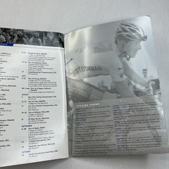 2004 USPS Cycling Team Media Guide Berry Floor Lance Armstrong George Hincapie