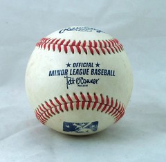 Official Ball Minor League Baseball Used Ball Pat O’Conner President SEE DETAILS