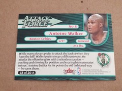 1999-00 Fleer Force Attack Force Celtics #A18 Antoine Walker