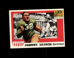 1955 TOPPS ALL AMERICAN FOOTBALL SET BREAK & DUPLICATES, MIXED GRADE VG-EXMINT