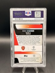 2025 Topps Chrome – Max Dowman Radiating Rookie Case Hit SSP Mint PSA 9 Low Pop!