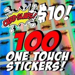 Custom One Touch Mag Stickers – 100 Stickers