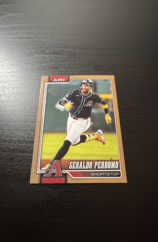 2026 Topps Series 1 – Geraldo Perdomo #257 Gold /2026