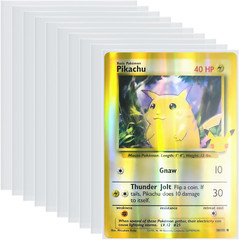 Jumbo-Card-Sleeves 4 Mil 5.9X8.1 Extra-Thick Big Card Protector Sleeves