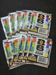 2026 Panini FIFA World Cup Sticker Exclusive Gold Flood Crumple Sealed Pack