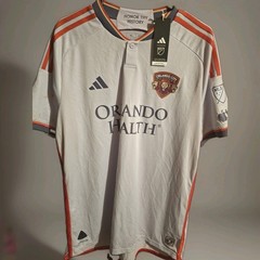 Men’s Adidas Orlando City 2025 Authentic Away Jersey Size XL Slim-Fit NWT