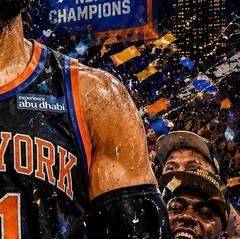 Jalen Brunson NBA New York Knicks 2026 Champions 8×10 WallArt Print