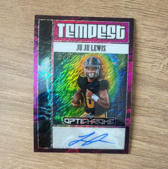 Leaf 2025 Optichrome Tempest Autographs Ju Ju Lewis Auto #TA-JL1 1/8