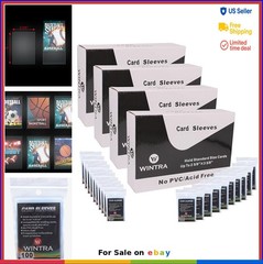 Penny Card Sleeves 2000 Count 2-5/8 x 3-5/8 Ultra Clear Soft Protectors Trading