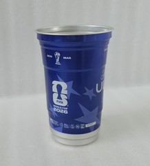 2026 FIFA World Cup Michelob Ultra Aluminium Beer Cups Scotland vs Morrocco 20oz