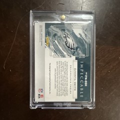 Panini Impeccable Team Names Autographs DeVonta Smith TN-DSH Eagles Auto