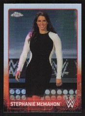 2015 Topps Chrome WWE Refractor Stephanie McMahon #67