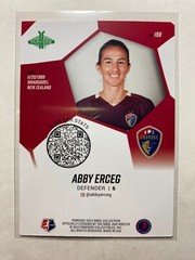 Abby Erceg 2022 North Carolina Courage #198 Parkside NWSL Card