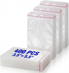 400 Pcs Graded Card Sleeves Resealable Bags for Trading Cards Slab Baseball Spor