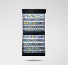 Retail Shop Display Case for Graded Trading and Sports Card Display for Shops