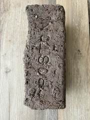 Original Indianapolis Motor Speedway Track Brick by Poston Paving Block Co. USA