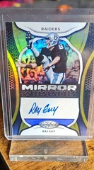 2022 Panini Certified – Mirror Signatures Ray Guy #MS-RG Gold /15 (AU)
