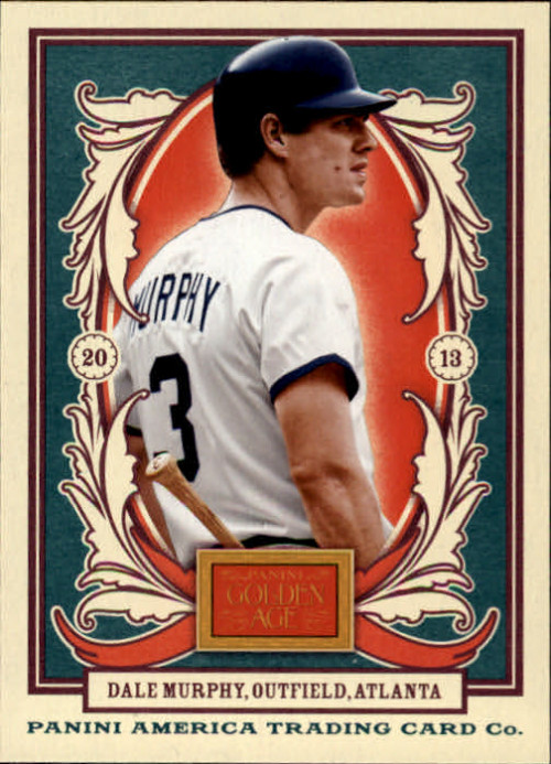 2013 Panini Golden Age Trading Card #143 Dale Murphy