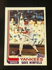 1982 Topps #600 Dave Winfield