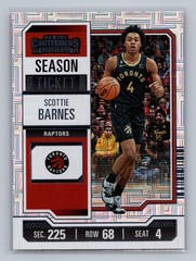 2023-24 Panini Contenders SCOTTIE BARNES #37 Mojo Prizm Toronto Raptors