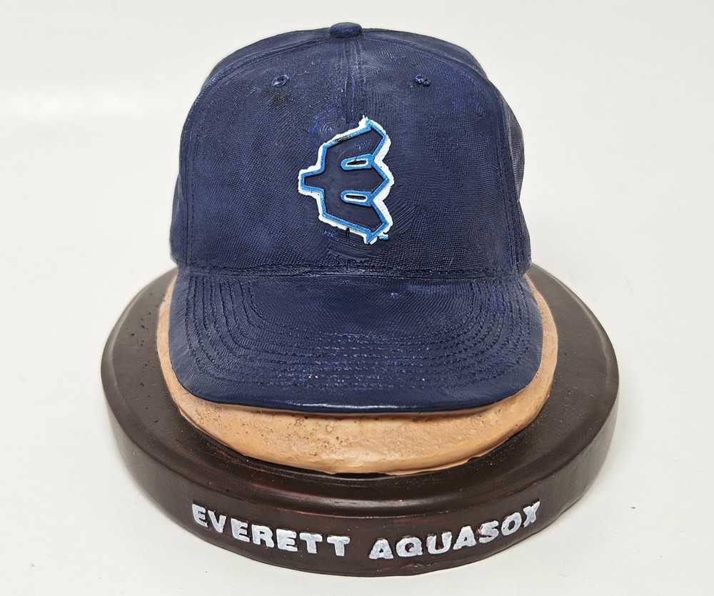 Everett AquaSox Baseball Hat Sculpture Decor Promotional Adventures