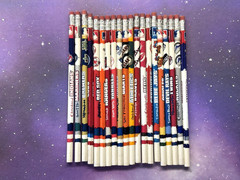 Vintage 90s MLB wood pencils lot of 19 different teams unsharpened Baseball