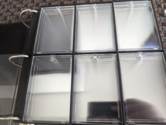130pt -180pt Pro Slab 3 Ring Binder Page Magnetic for Ultra Pro / BCW only