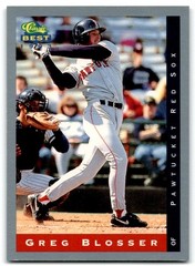 1993 Classic Best Greg Blosser Pawtucket Red Sox #44