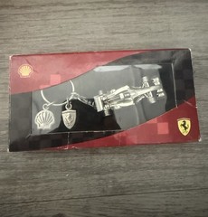 2004 Ferrari/Shell Keychain F1 Michael Schumacher Formula 1
