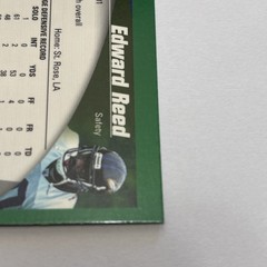 2002 Topps Chrome – Rookie Refractor Ed Reed #208 (RC)