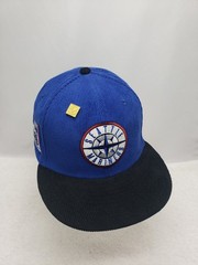 New Era Seattle Mariners 40th Anniversary Patch Two Tone Corduroy Hat 7 3/8